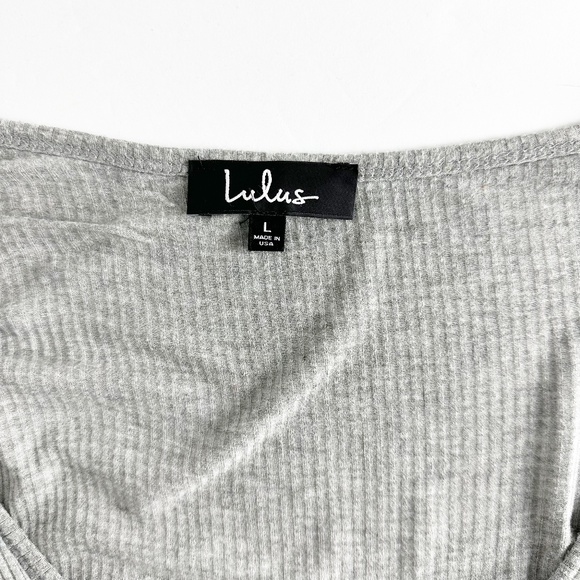 LULUS LONG GRAY OPEN CARDIGAN - Picture 7 of 8